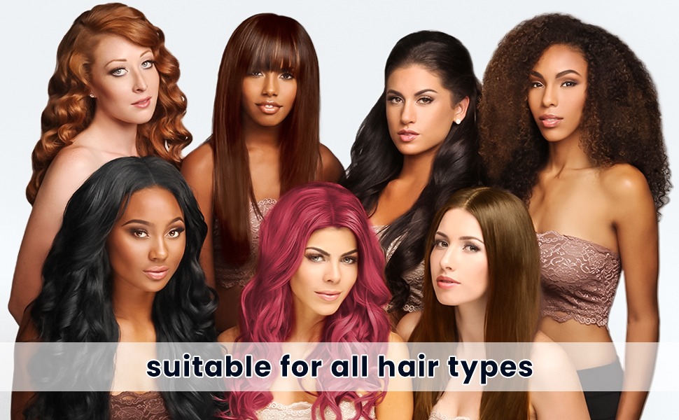 Suitable for different hair types