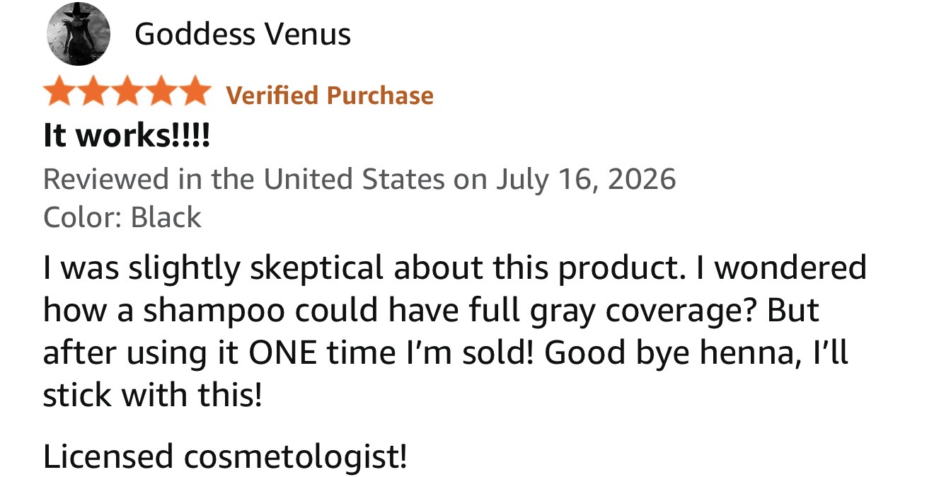 Real customer review: it works